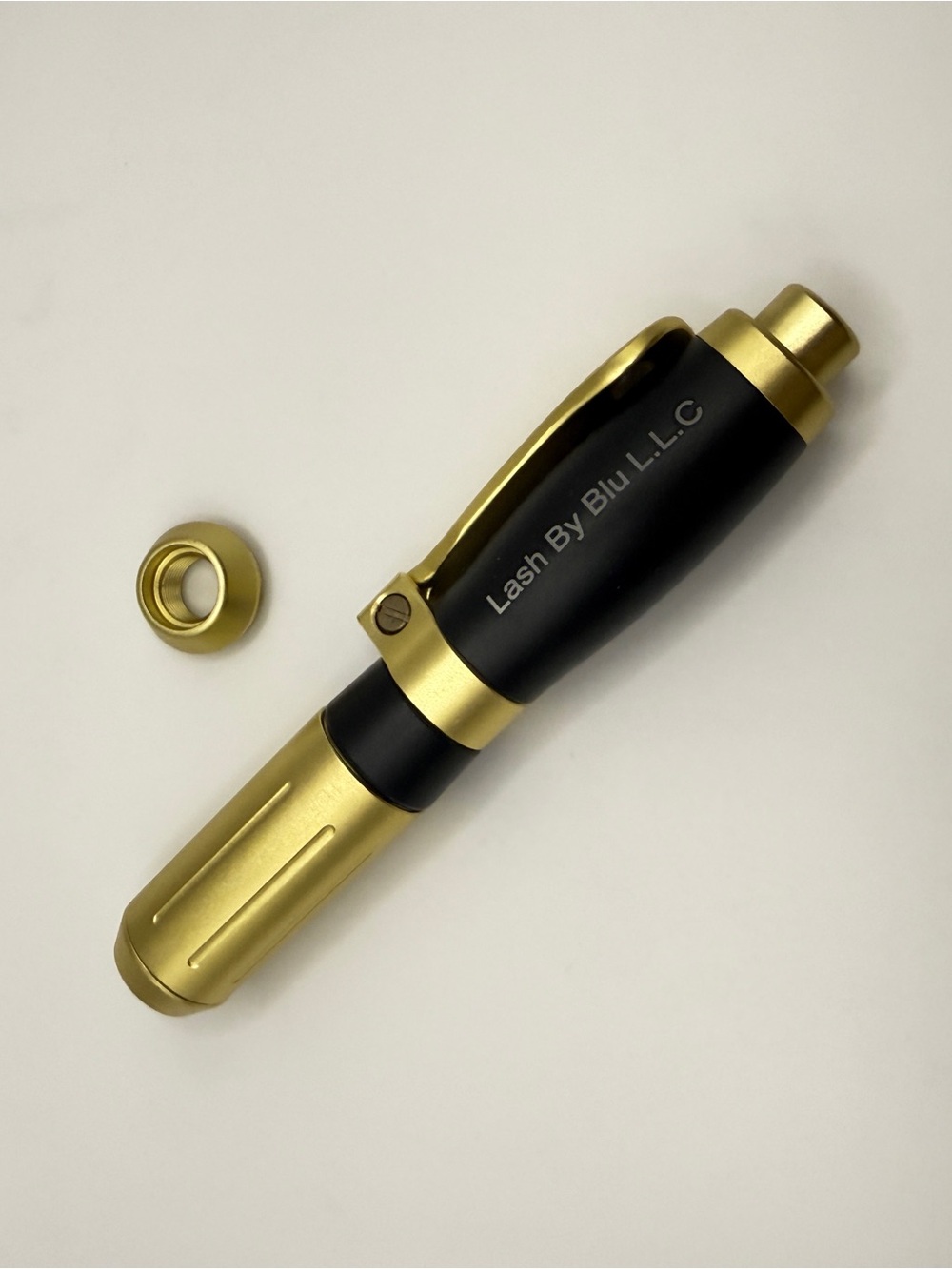 Lash By Blu L.L.C. Gold & Black Rotary Lash Tool - Picture 2 of 5